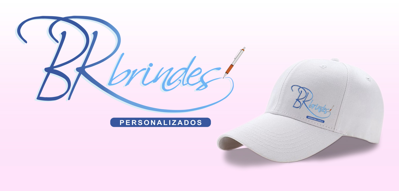 Logotipo vetorizado para BR Brindes.