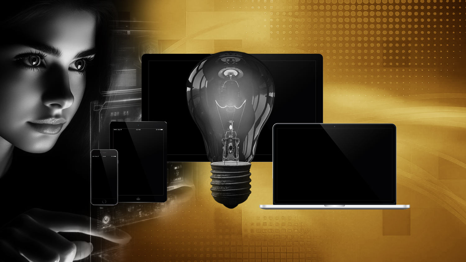 Imagem inicial. Transformando ideias em sites funcionais e modernos.